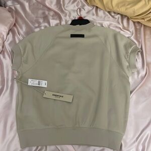 Essentials Fear Of God Shirt. color wheat